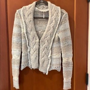 Open knit free people cardigan